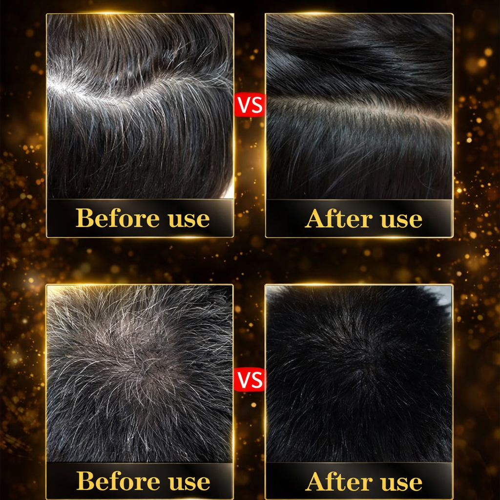 HerbalGlow-Instant Black Shampoo- Set of 2