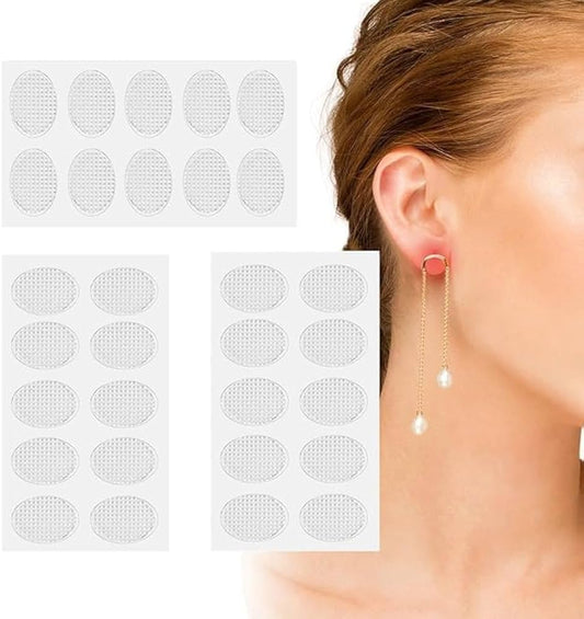 Earlobe Support Patches for Heavy Earrings
